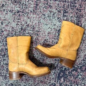 Frye Leather Campus Boots